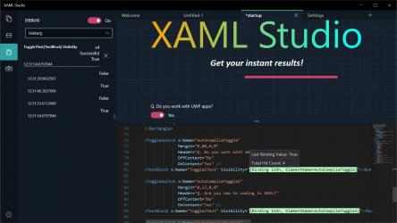 Screenshot 2 XAML Studio windows