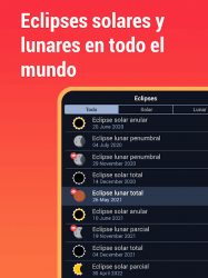 Captura 14 Eclipse Guide - Eclipses solares y lunares ☀️ android