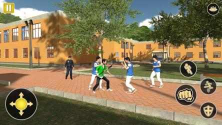 Screenshot 12 Gangster in High School - New Fighting Games 2020 android