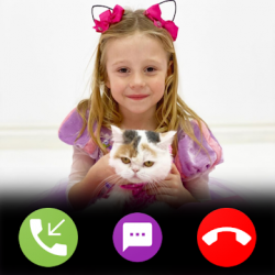 Screenshot 1 Like Nastya Fake Video Call - Nastya Call & Chat android