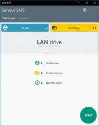 Screenshot 1 LAN Drive windows
