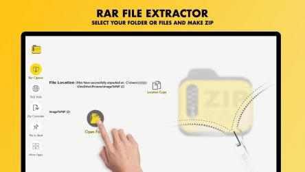 Captura 3 RAR File Extractor - Zip Unzip & File Compressor windows