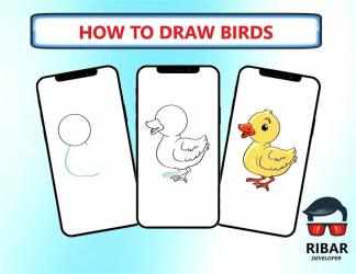 Screenshot 9 Cómo dibujar pájaros android