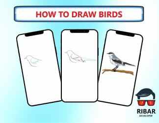 Captura de Pantalla 11 Cómo dibujar pájaros android