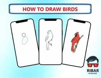 Imágen 4 Cómo dibujar pájaros android