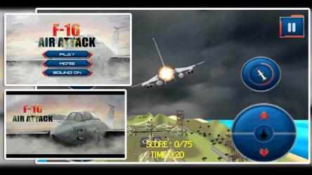 Screenshot 1 F16 Air Attack windows