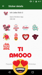 Imágen 4 ANIMADO WAstickerApps Te quiero Stickers android