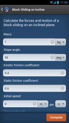 Screenshot 3 Physics I Course Assistant android