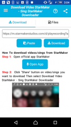 Captura 10 Descarga de vídeo y canciones para StarMaker android