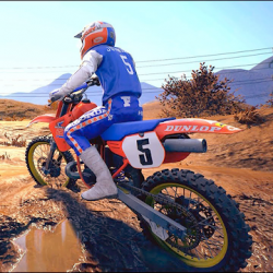 Captura de Pantalla 1 Enduro Motocross Dirt MX Bikes Offroad Trials 3D android