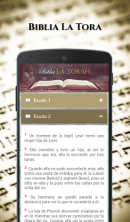 Captura de Pantalla 11 Biblia La Torah en Español android