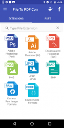 Screenshot 2 File to PDF Converter(Ai, PSD, EPS, PNG, BMP, Etc) android