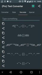 Captura de Pantalla 7 Text Converter Encoder Decoder Stylish Text android
