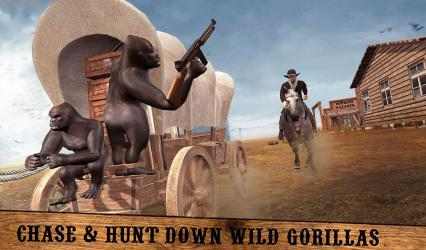 Captura 11 Apes Age Vs Wild West Cowboy: Survival Game android