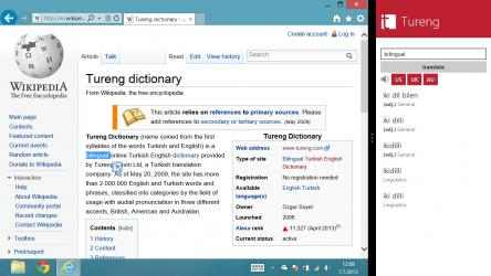 Imágen 3 Tureng Dictionary windows