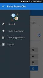 Screenshot 3 Convertidor de Francos CFA a Euros android