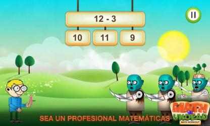 Imágen 8 Juego de Matemática vs Undead android