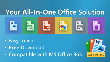 Screenshot 7 EasyOffice – Free Suite for Office files windows