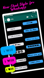 Imágen 3 New chat style for whatsApp android