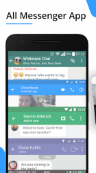 Captura de Pantalla 2 Messenger for Messages, Video Chat for free android