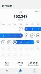 Screenshot 3 Podómetro - Contador de Calorías y Pasos Gratis android