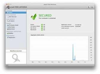 Screenshot 1 Avast Free Antivirus mac