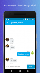 Captura de Pantalla 4 Direct messenger for Twitter android