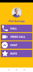 Captura 2 Vlad A4 Fake Video Call - Vlad Bumaga Call & Chat android