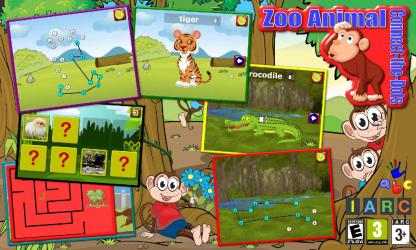 Captura de Pantalla 5 Preescolar ABC Zoo Animal conectar los Puzzles Dot windows