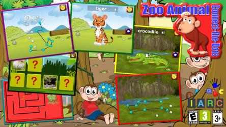 Screenshot 1 Preescolar ABC Zoo Animal conectar los Puzzles Dot windows