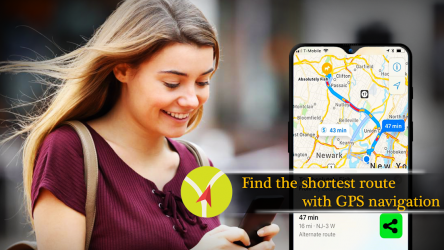 Screenshot 2 Navegación GPS - Localizador de lugares de tráfico android