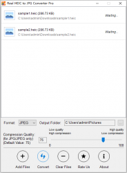 Captura de Pantalla 2 Real HEIC to JPG Converter Pro windows