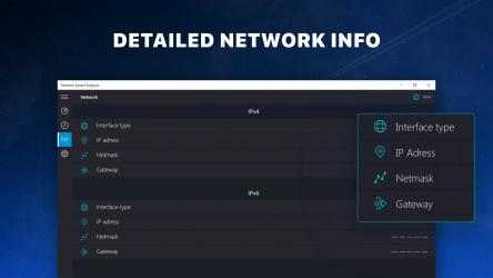 Captura de Pantalla 3 Network Speed Analyzer — Internet Speed Connection & Performance Test: find out how fast the web signal is windows