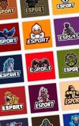 Screenshot 7 Esport Logo Maker: crea logos para juegos gratis android