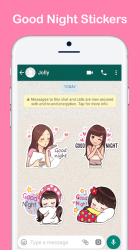 Capture 4 Good Night Sticker For Whatsapp android