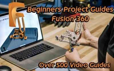 Screenshot 1 Beginners Project Guides - Fusion 360 windows