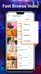 Screenshot 5 Reproductor de vídeo android