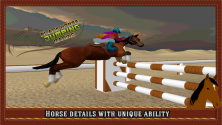 Screenshot 3 Black Horse Jumping Racing windows