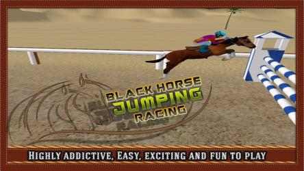 Capture 11 Black Horse Jumping Racing windows