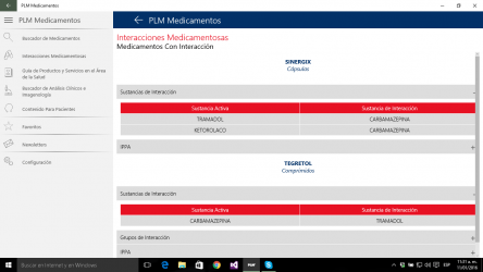 Captura de Pantalla 2 PLM Medicamentos windows