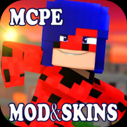 Screenshot 1 Miraculeuse Skins + Mod Lady🐞 bug Noir For MCPE android