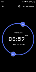 Screenshot 2 LED Digital Clock android