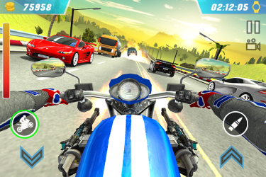Screenshot 11 Bike Racing Simulator - Juegos de motos android