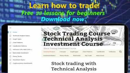 Captura 1 Stock Technical Analysis VIX RSI and more - Free 23 lesson Course windows