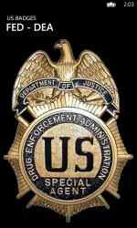 Capture 5 Badges US Police windows