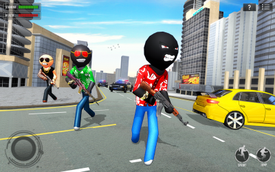 Imágen 12 gangster crime city: juegos de stickman android