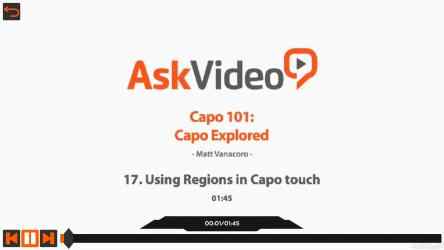 Screenshot 7 Exploring CAPO Course by Ask.Video windows