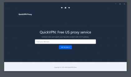 Captura de Pantalla 1 Quick VPN: Free Proxy windows