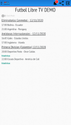 Screenshot 3 Futbol Libre TV Argentina android