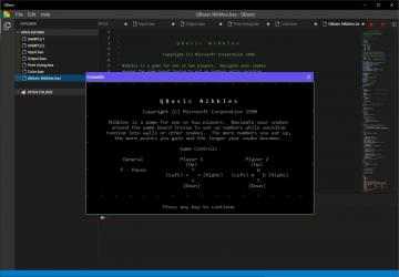 Screenshot 2 QBasic windows